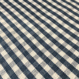 Baumwollkaro Klassisch blau