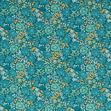 Mallow William Morris Dekostoff blau grün
