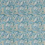 Acanthus William Morris Dekostoff blau