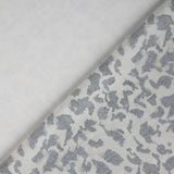 Leoparden Muster Dekostoffe rhino grey