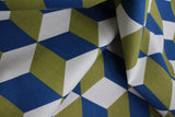 geometrischer Baumwollstoff