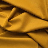 Vorhangstoff Schurwolle curry