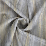 Bio Stoff Aquarelle Streifen light grey