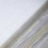 Bio Stoff Aquarelle Streifen light grey