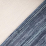 Bio Stoff Aquarelle Streifen indigo