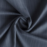 indigo Uni Baumwollstoff mit Effektgarn