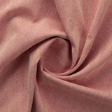 Bekleidungsstoff aus recycelter Baumwolle mit Jacquard Fischgrat Musterung in altrot