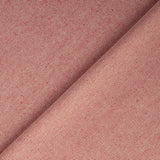 Dekorationsstoff aus recycelter Baumwolle mit Jacquard Fischgrat Musterung in altrot