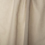Raumhoher Bio Gardinenstoff in beige