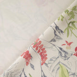 Cosy Blumenstoff für Vorhänge powderblue