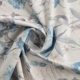 Cosy Blumenstoffe skyblue