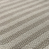 Streifen Outdoorstoff aus recyceltem Polypropylen in der Farbe natur