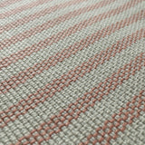 Streifen Outdoorstoff aus recyceltem Polypropylen in der Farbe altrosa