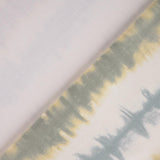 Batik Stoffe mit grünen Farben