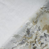 Bio Aquarelle Stoff hellgrau