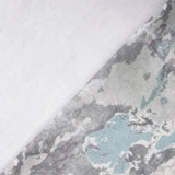 Bio Aquarelle Stoff mixed green