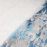 Bio Aquarelle Stoff indigo