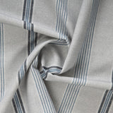 Bio Polsterstoff Streifen denime blue