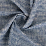Abstrakte Bio Stoffe indigo blau