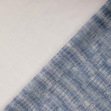 Abstrakte Bio Stoffe indigo blau