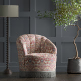Erdbeerdieb William Morris Polsterstoff weinrot