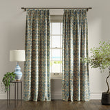 William Morris Vorhangstoffe blau