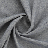 Bekleidungsstoff aus recycelter Baumwolle in tiefblau