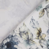 Bio Satin Stoffe dunkelgrau