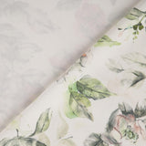 Bio Satin Rosen Baumwolle lime grün