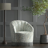 Jugendstil Willow Boughs Sesselstoff grau