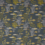 Unterwasser Design Bio Baumwolle hellgrau