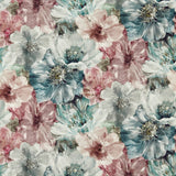 Edle Blumen Baumwolle Aquarelle Meterware