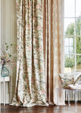 grafische Vorhangstoffe Landhausstil
