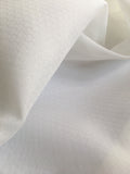Gardinenstoff mit Hexagon Muster in der Farbe creme weiß