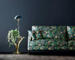 Sofa Samt Golden Lily in grün
