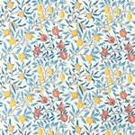 William Morris Fruit Paradise in blau