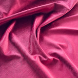 edles Baumwoll Samt in fuchsia