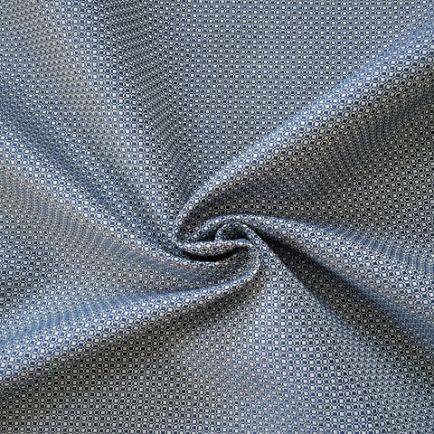 Polsterstoff mit kleinen Quadraten in der Farbe dunkelblau