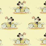 Retro Muster Minnie on the Move in der Farbe sherbet gelb