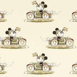 Retro Muster Minnie on the Move in der Farbe  beige