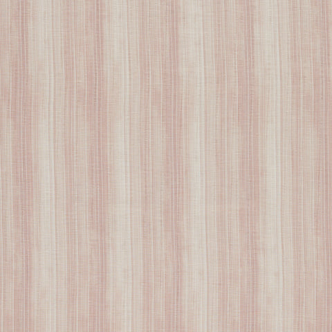 Gardinenstoff mit gewebtem Streifen in rosa Aquarelloptik