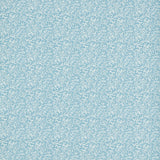 Cotton fabric coral reef - light blue