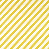 Stoff mit diagonal gewebten Streifen in gelb und weiß