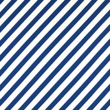 Stoff mit diagonal gewebten Streifen in blau und weiß