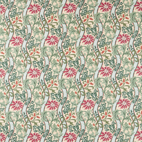 Blumenstoff Meterware 100% Hanf