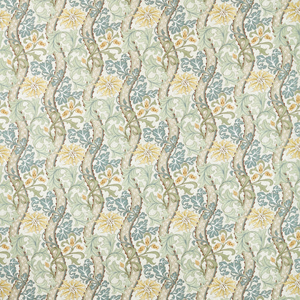 Dekostoff Cornflower 100% Hanf in gelb