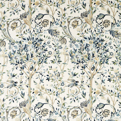 Melsetter Tree – Traumhafter Druckstoff mit Vögeln und Blüten