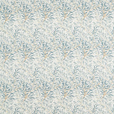 Willow Boughs Vorhangstoff extrabreit mineral blau