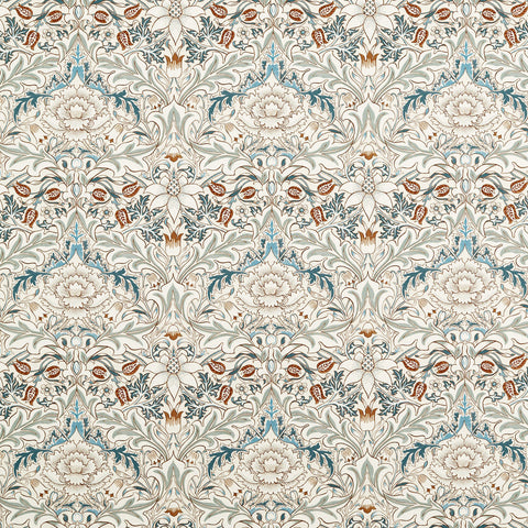 Vorhangstoff Historisches Design von J.H. Dearle (1880), neu interpretiert
