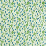 Baumwollstoff Eisenhut - blau